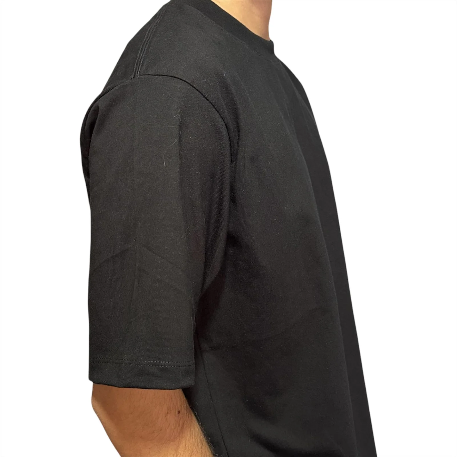 PLAYERA SEMI OVERSIZE 300G IMPORTADA GRIS - Image 6