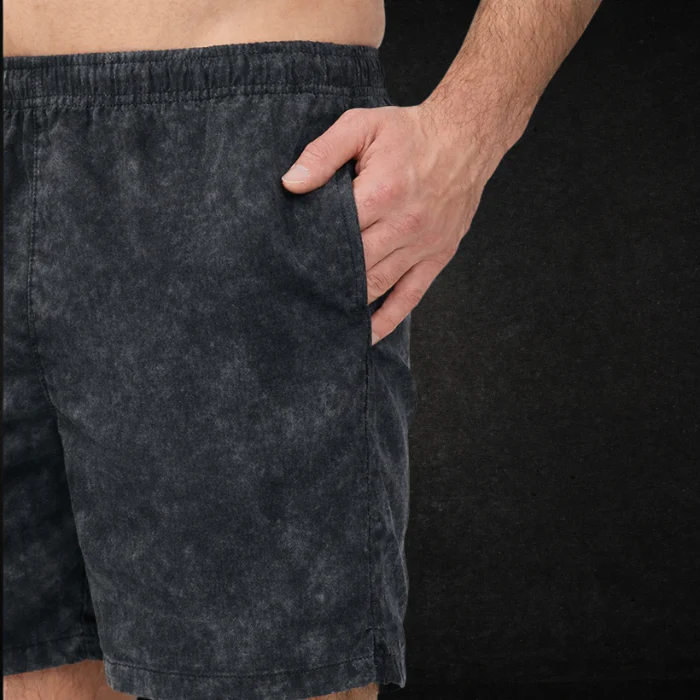 CONJUNTO PLAYERA Y SHORT ACID WASH - Image 3