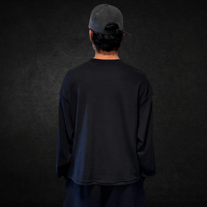 CREWNECK OVERSIZE FRENCH TERRY - Image 4