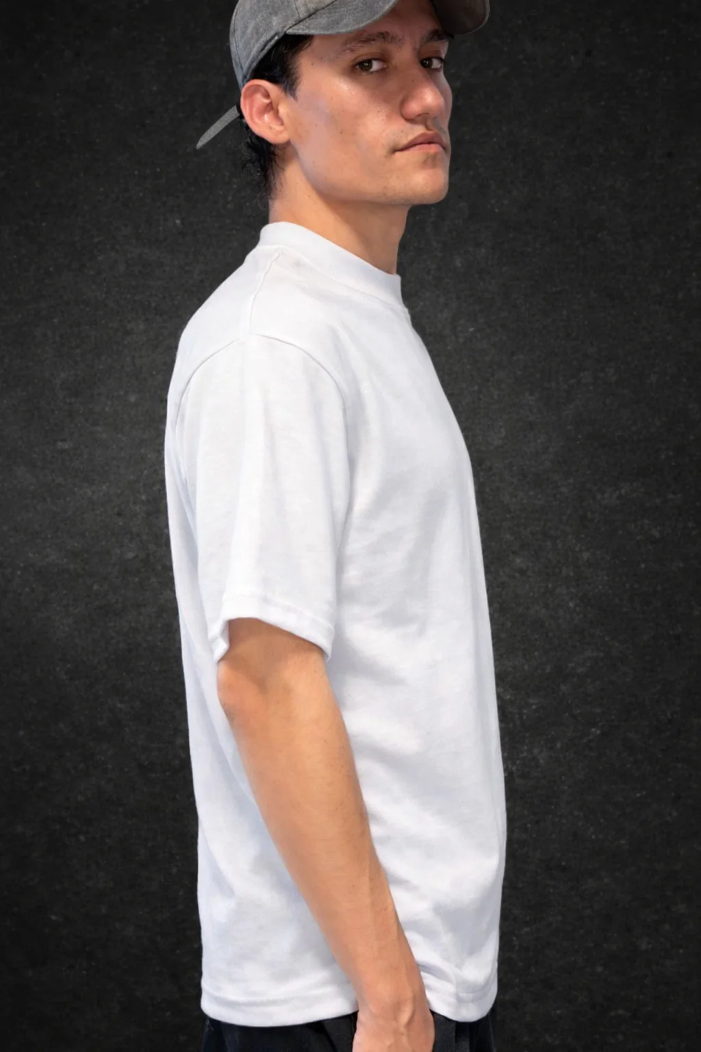 PLAYERA 300G FRENCH TERRY BLANCO - Image 3